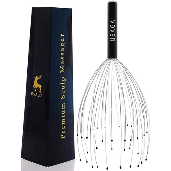 15 Best Premium Scalp Massagers That Will Transform Your Relaxation Routine 4 USAGA 36 Fingers Head Massager & Body Relaxer