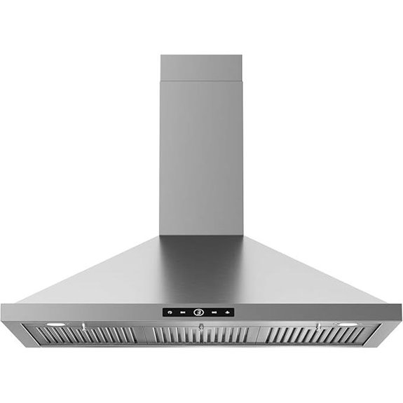 15 Best Wall-Mount Range Hoods for Your Kitchen in 2026: Top Picks & Reviews 7 36-inch Stainless Steel Range Hood with LED Lights