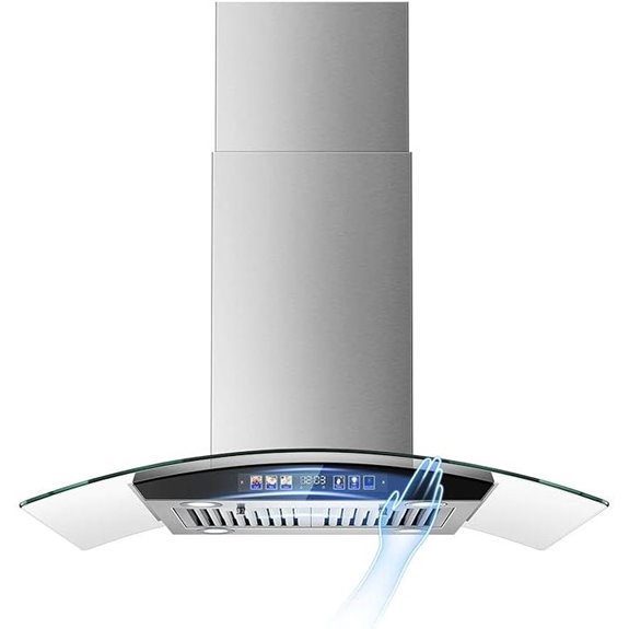 15 Best 36-Inch Range Hoods for Your Kitchen in 2026: Expert Picks and Reviews 3 Island Range Hood 36 Inch with Touch Control and Baffle Filters