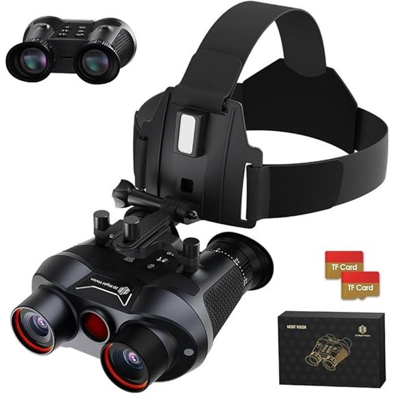 3D VR Night Vision Goggles with 4K Video