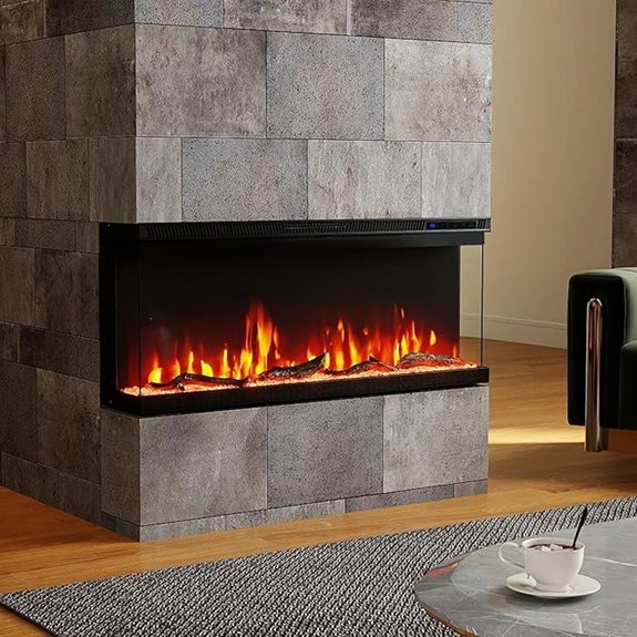 15 Best Electric Fireplace Inserts That Combine Style and Efficiency in 2026 13 COSTWAY 40-inch Electric Fireplace Insert with Flame Colors