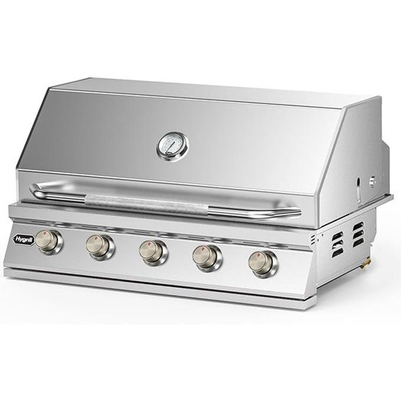 Hygrill 40-Inch Built-In Stainless Steel Gas Grill