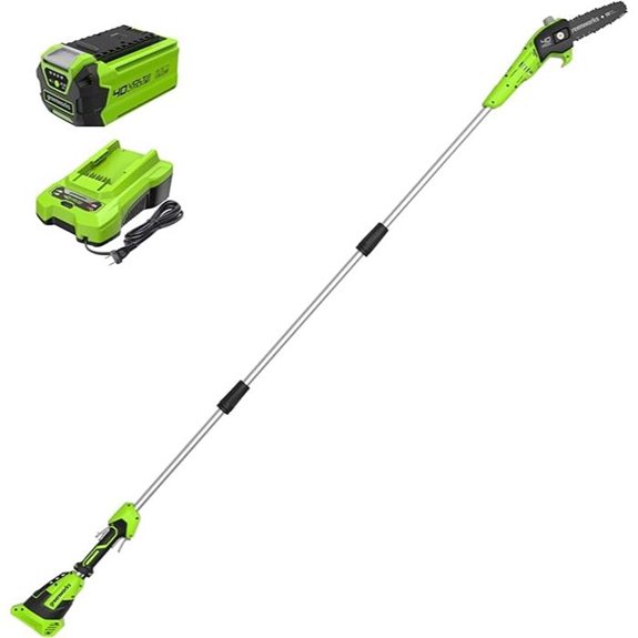 Greenworks 40V Cordless Polesaw with Battery