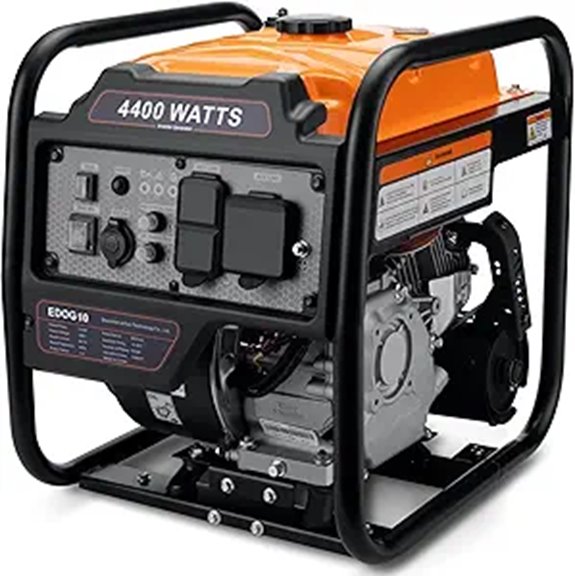 Power Equipment 4400W Gas Portable Inverter Generator