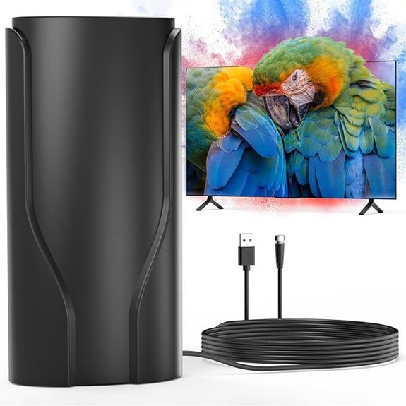 15 Best Indoor TV Antennas That Deliver Crystal-Clear Channels 17 Indoor/Outdoor TV Antenna Supporting 4K/8K for Smart TVs