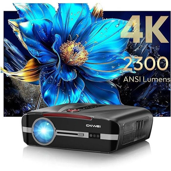Daylight 4K HDR Home Theater Projector with WiFi