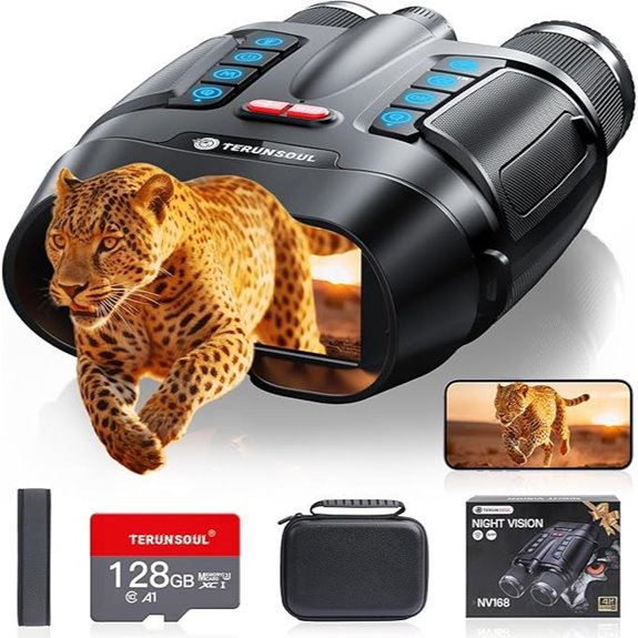 15 Best Night Vision Binoculars That Will Keep You Seeing in the Dark 10 4K Night Vision Binoculars with App & 8x Zoom