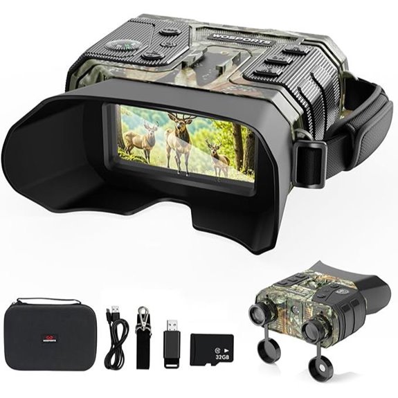 15 Best Night Vision Binoculars That Will Keep You Seeing in the Dark 12 WOSPORTS 4K Night Vision Goggles with Camera