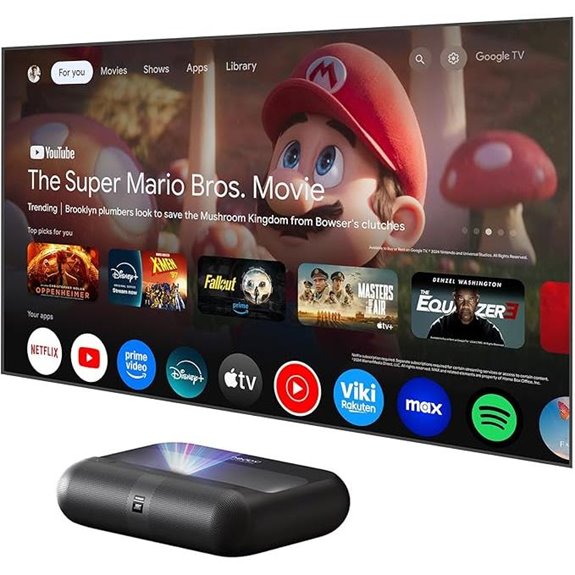 15 Best Ultra Short Throw Projectors That Deliver Big Screen Magic 4 Yaber K300s 4K Short Throw Projector with JBL