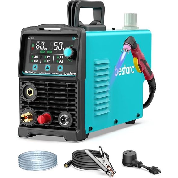 bestarc Plasma Cutter 50A with LED Display & Air Sensor