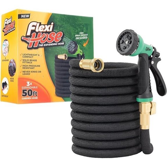 Expandable Garden Hose with Nozzle 50FT
