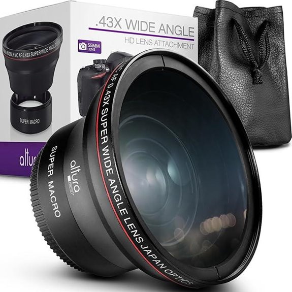 13 Best Wide-Angle Lenses for Video in 2026 11 Altura 55MM 0.43x HD Wide Angle Lens for DSLR