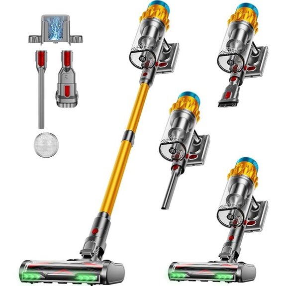 Cordless Vacuum Cleaner 600W 70 Min Runtime