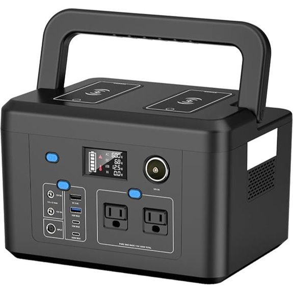 15 Best Quiet Generators for Camping That Won't Disturb Your Peace 15 600w portable power station