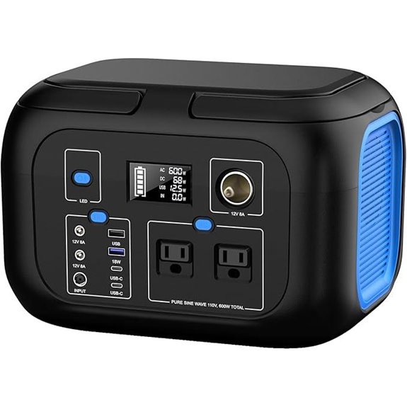 600w portable solar power