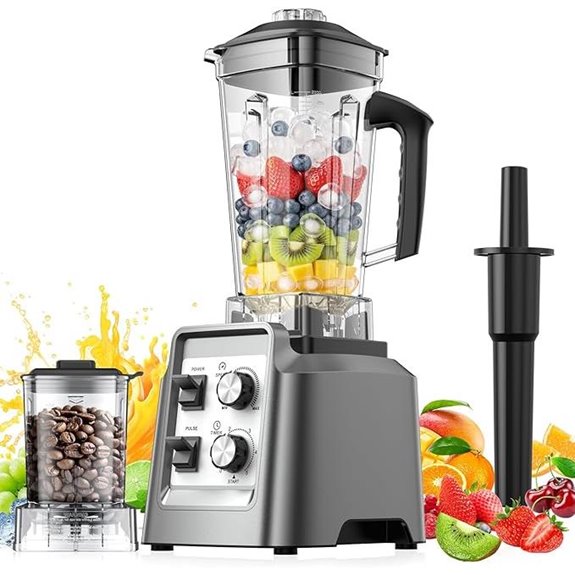 The 5 Best Professional Blenders of 2026 for Smoothies, Soups, and More 4 Blender with 68Oz. Jar Grinder Self-Cleaning Adjustable Speed