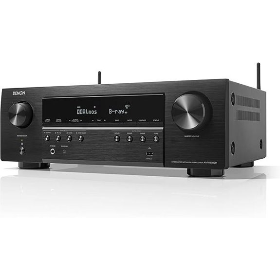 15 Best AV Receivers With 7.2 Channels for Immersive Home Theater in 2026 17 Denon AVR-S760H 7.2 Ch 8K AV Receiver with HEOS