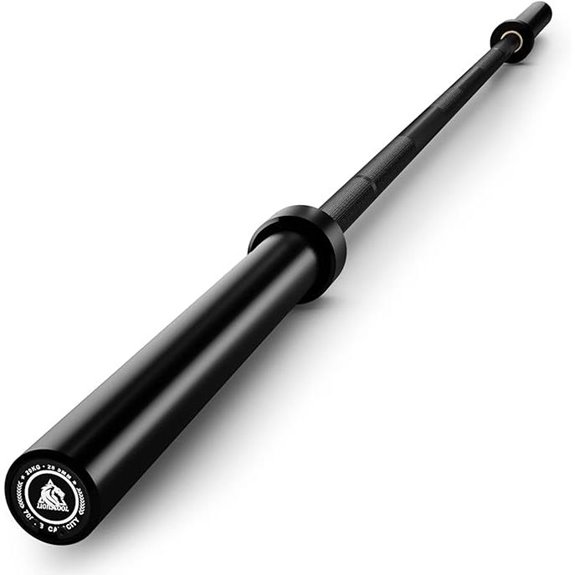 LIONSCOOL 7FT Olympic Barbell for Strength Training