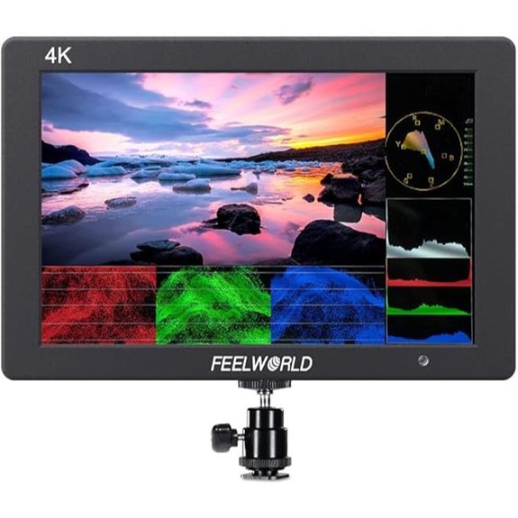 4 Top Monitors for Film Editing in 2026 6 FEELWORLD T7 7 4K HDMI Camera Field Monitor