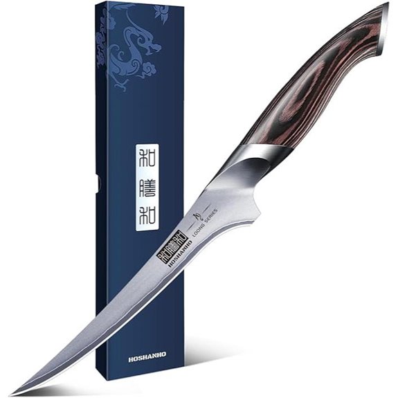 15 Best Meat Cutting Knives for 2026 Chefs and Home Cooks 7 HOSHANHO 7-Inch Sharp Boning Knife in Stainless Steel