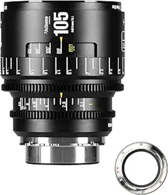 11 Best Lenses for Documentary Filmmaking in 2026 13 7artisans 105mm T2.1 Cine Lens for PL Mount