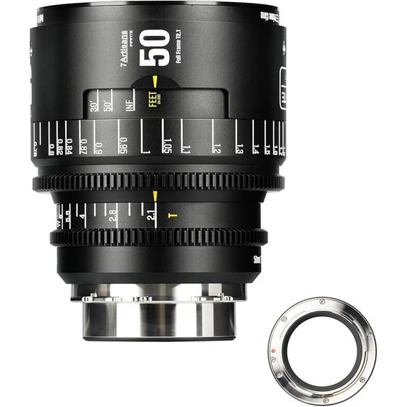 11 Best Lenses for Documentary Filmmaking in 2026 4 7artisans 50mm T2.1 Cine Lens for PL Mount