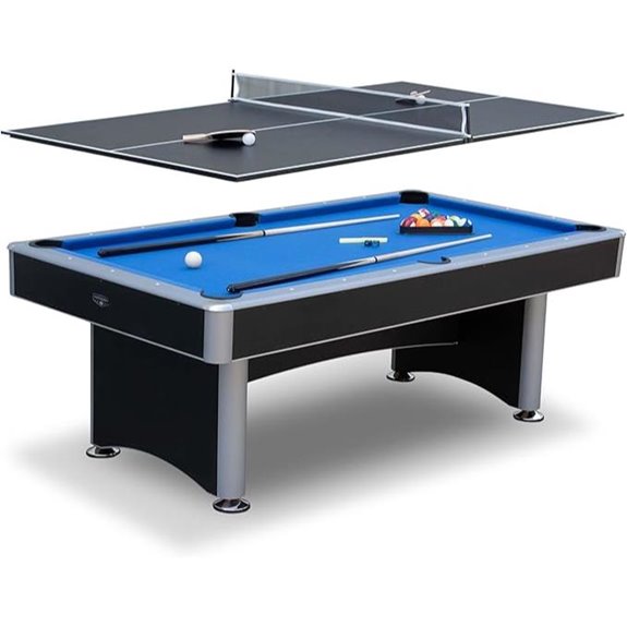 15 Best Pool Tables That Will Elevate Your Game Room in 2026 13 Hathaway Maverick 7ft Pool & Ping Pong Combo