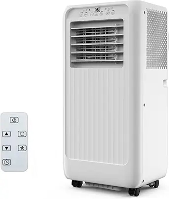 8000 BTU Portable Air Conditioner with Remote