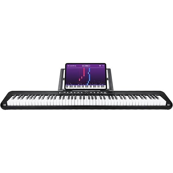 88 key bluetooth digital piano