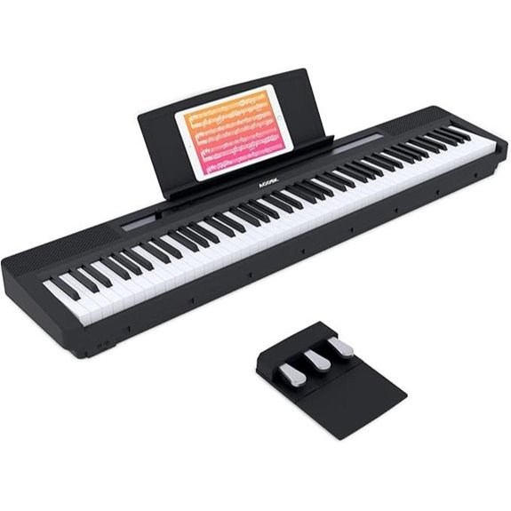 15 Best Digital 88-Key Keyboards for Musicians: Unbeatable Sound and Performance 17 AODSK 88-Key Weighted Digital Piano with Pedals