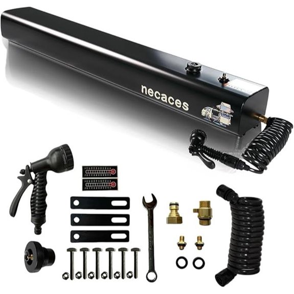 15 Best Portable Camping Showers for 2026 3 8-Gallon Portable Pressurized Water Tank with Hose