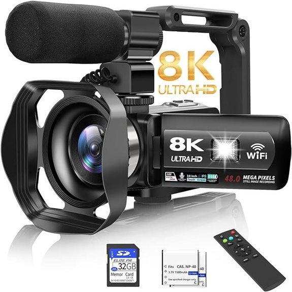 8k night vision camera
