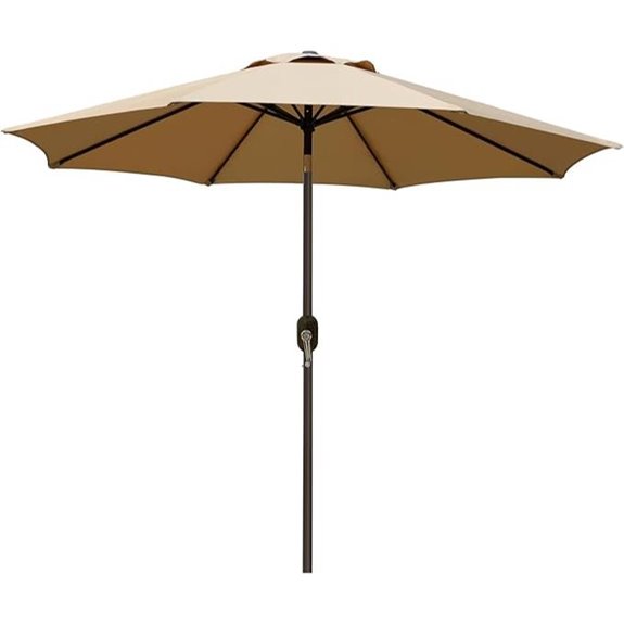 15 Best Commercial Patio Umbrellas for Shade and Style in 2026 17 9 foot tilt patio umbrella
