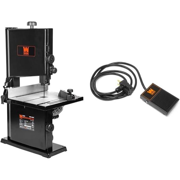 WEN 9-Inch Band Saw and Power Foot Pedal