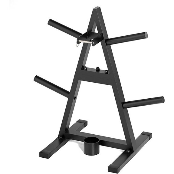A-Frame Olympic Weight Plate Storage Rack