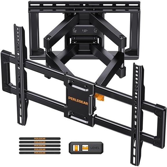 15 Best Full Motion TV Wall Mounts for Flexible Viewing in 2026 9 Perlegear Full Motion TV Wall Mount for 42-85 inch TVs