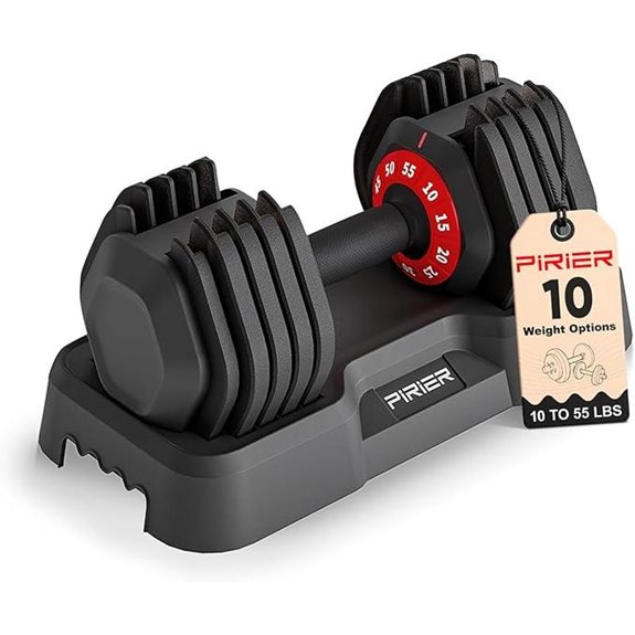 10 Best Adjustable Dumbbells for Weight Training That Will Transform Your Home Gym 6 adjustable 55lb dumbbell set