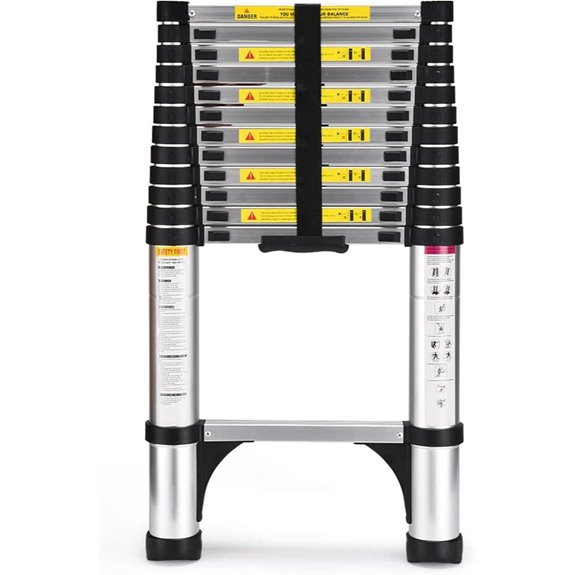 15 Best Multipurpose Ladders That Combine Safety and Versatility 3 SocTone Telescoping Aluminum Extension Ladder