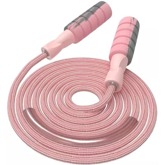 15 Best Weighted Jump Ropes for an Effective Cardio Workout in 2026 14 FITMYFAVO Adjustable Cotton Jump Rope for Fitness