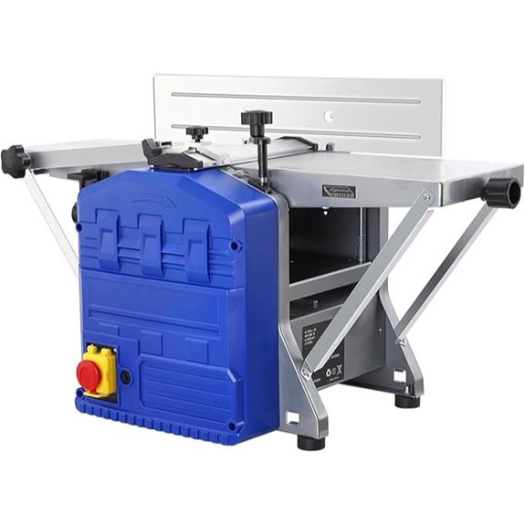 IDEALHOUSE Power Benchtop Planer with Adjustable Depth