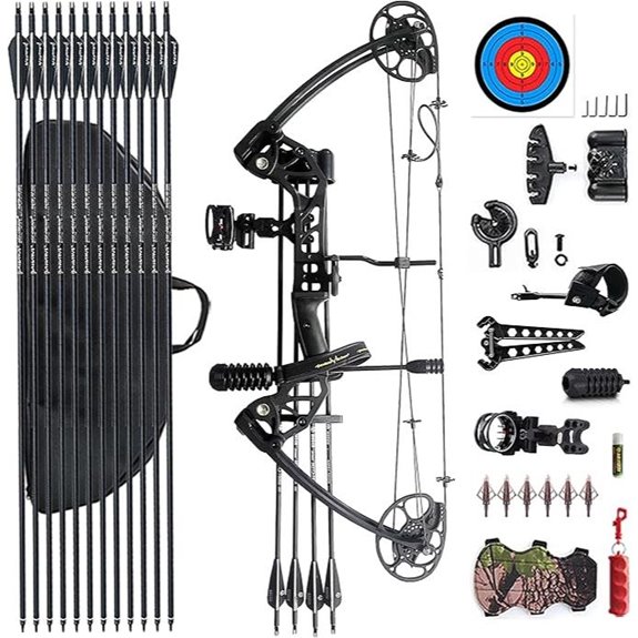 15 Best Compound Bows for Adults in 2026 11 Compound Bow with Adjustable Draw Weight and Accessories