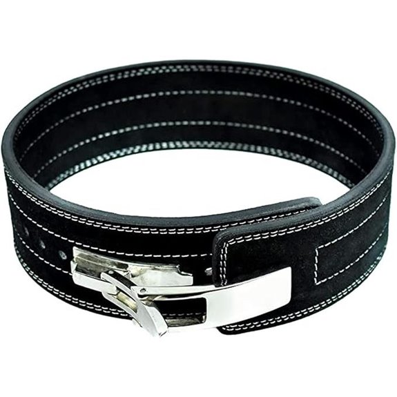 Flexz Fitness Leather Weightlifting Belt (10mm/13mm)
