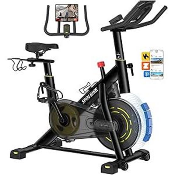 15 Best Indoor Cycle Trainers for Your Home Gym in 2026: Top Picks and Reviews 3 YAMO Exercise Bike with App Adjustable Magnetic Resistance