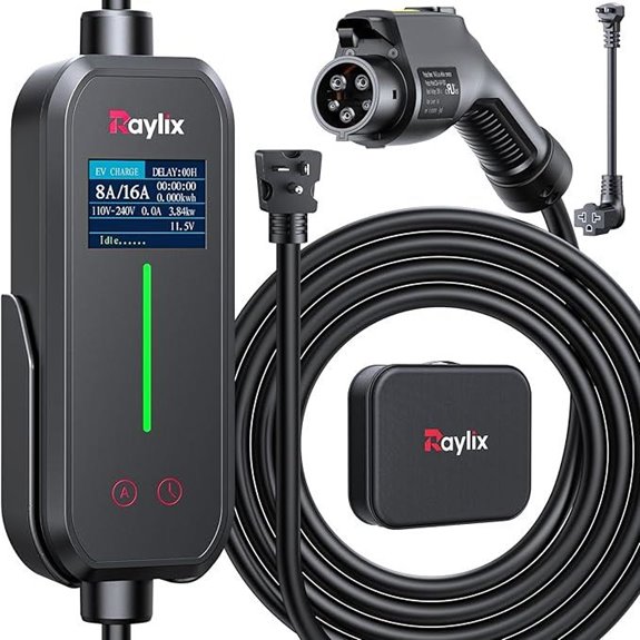 15 Best Portable EV Chargers for Charging on the Go in 2026 9 Upgraded Portable EV Charger with Adjustable Current and Timer