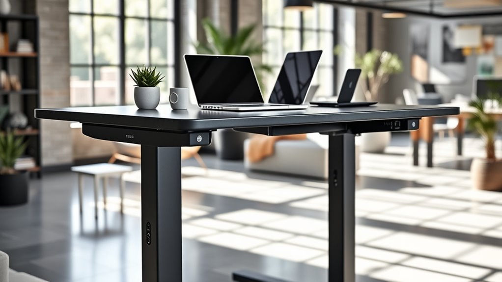 adjustable quiet stable spacious