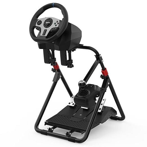10 Best Folding Wheel Stands for VR in 2026 12 PXN-A9 Adjustable Racing Wheel Stand for Logitech/T300