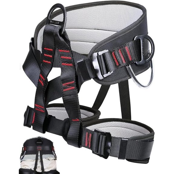Adjustable Climbing Harness for Rescue and Rappelling