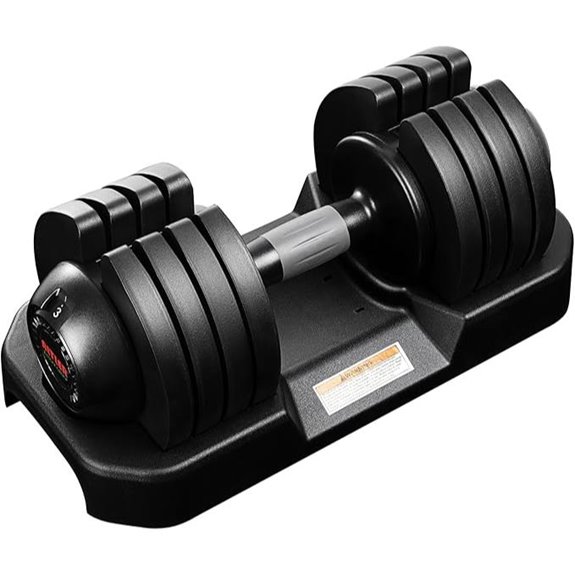 15 Best Adjustable Premium Dumbbells for Versatile and Effective Workouts 8 Adjustable Rubber-Coated Dumbbell Set with Locking Mechanism