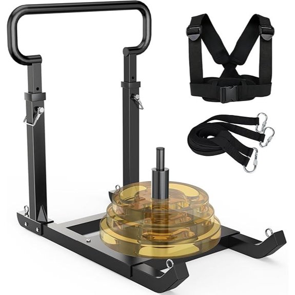 adjustable speed strength sled