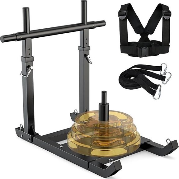 adjustable speed strength sled